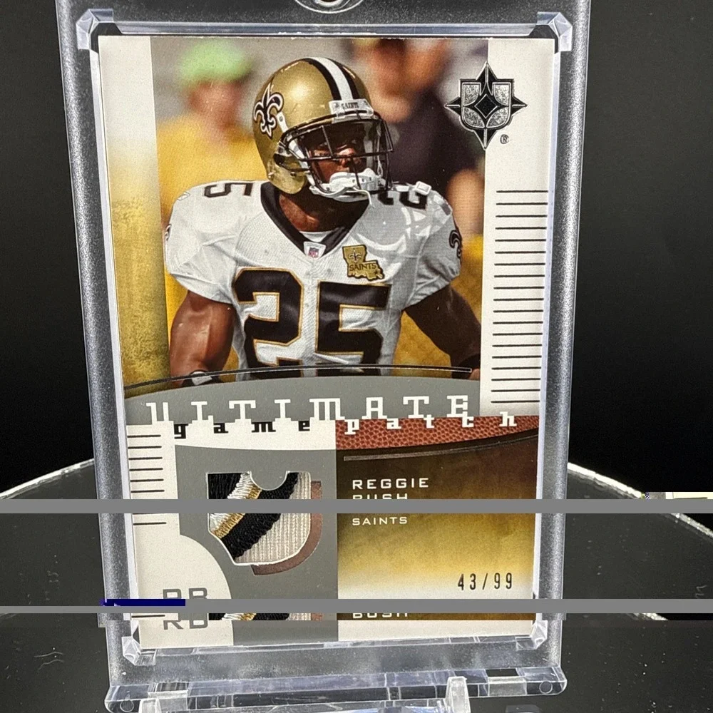 2007 UD Ultimate Collection Reggie Bush #UGP-RB Ultimate Patch /99 Game Used